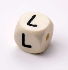 3260911 Schnulli-Buchstaben Würfel 10mm, 10St L 