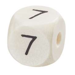 3260947 Schnulli-Zahlen 10mm-7 nat.hell 10x 