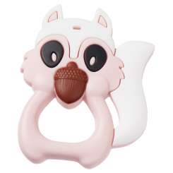 3264002 Schnulli Eichhörnchen 9cm rose 