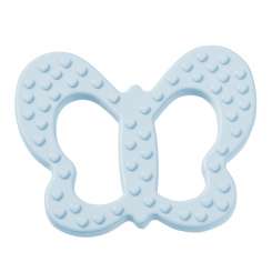 3264009 Schnulli Schmetterling 8cm hellblau 