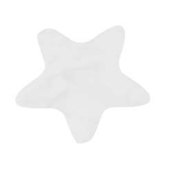 3264105 Schnulli Stern 4cm 2St marmoriert 