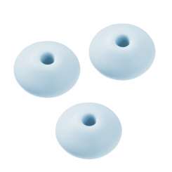 3264160 Schnulli Linse 12mm 6St  hellblau 