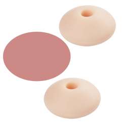 3264168 Schnulli Linse 12mm 6St terrakotta 