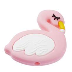 3264710 Schnulli-Silikon Schwan 35mm rosa 