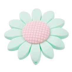 3264721 Schnulli-Silikon Blume 40mm, mint 