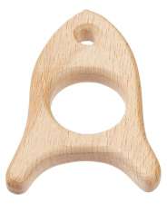 3265009 Schnulli-Holzteil Rakete, 7x4.5 cm 