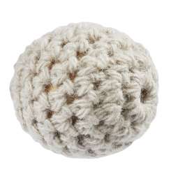 3266012 Schnulli-Häkelperle 20mm 2St hellgr 