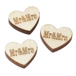 3270055 Herz-Streuteil Mr.&Mrs. 1,8cm, 12St 