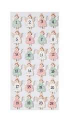 3270074 Adventszahlen 1-24 Engel  4,5cm, KP 