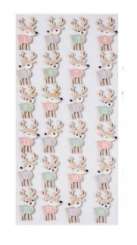 3270075 Adventszahlen 1-24 Hirsch  4,7cm, KP 