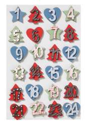 3270092 Holzzahlenset Mini 1-24 bunt 