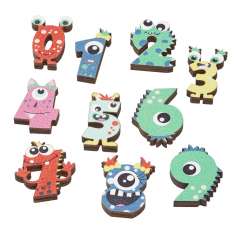 3270106 Deko-Zahlen 0 - 9, 3cm, 10St 