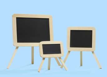 3270112 Schultafel 10x8,5cm Höhe 14cm 