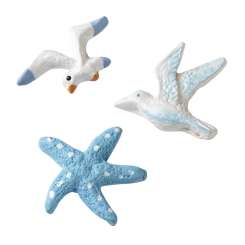 3270157 Möwe-Seestern Streuteile 2cm 9St 