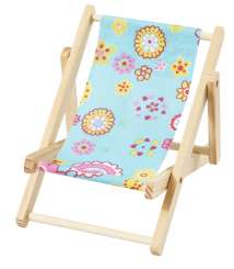 3270181 Liegestuhl Strandparty blau 15cm 