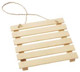 3270265 Holz-Palette  12cm, natur 