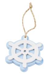 3270411 Holz-Deko Steuerrad, 5cm, 3St 