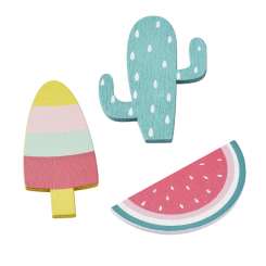 3270444 Streuteil Sommer  4,5cm,  6 St. 