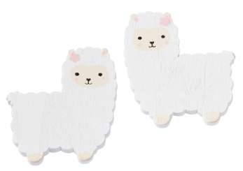 3270445 Holz-Sticker Lama  5cm,  2 St. 