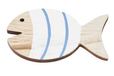 3270450 Holz-Fische  7,5cm, weiss 