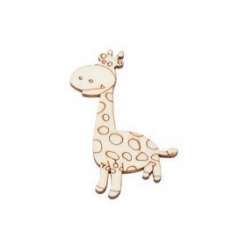 3270456 Giraffe  8cm, 4St 