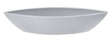 3273025 Schale grau, 6,5x11x32cm, Kunststof 