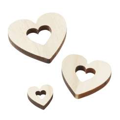 3275016 Holz-Herz durchbrochen, 1,8cm,12St. 