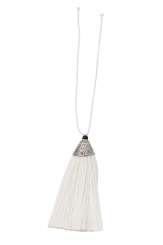 3425250 Quasten m. Tülle  8cm, 2St.weiss 