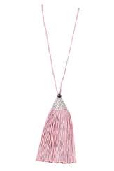 3425252 Quasten m. Tülle  8cm, 2St.rosa 