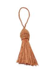 3425269 Quasten  4cm, braun, 4St. 