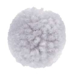 3425352 Pompons 50mm grau 3St 