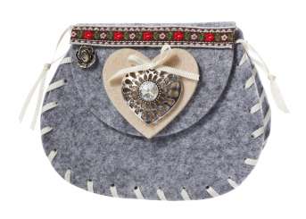 3435640 Kufstein-Täschli hellgrau meliert 