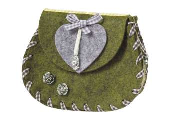 3435643 Kufstein-Täschli grün meliert 