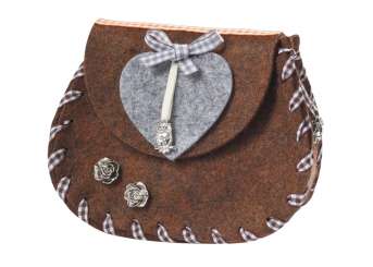 3435644 Kufstein-Täschli braun meliert 