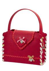 3435662 Täschchen Tegernsee rot meliert 