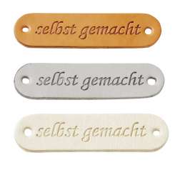 3440002 Label selbst gemacht  45x12mm, 4St braun 
