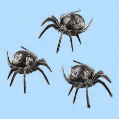 3451085 Spinne 2cm 6St schwarz 