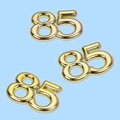 3451094 Goldzahl 1.5cm 85   Btl. 4St 