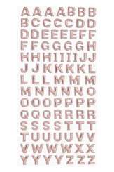 3451102 SOFTY-Sticker Großbuchst rosé-gold 