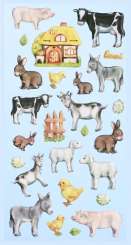 3451163 Sticker Bauernhof-Tiere 