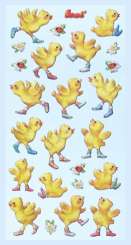 3451186 Sticker Lustige Küken 
