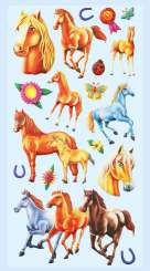 3451240 Softy-Sticker Pferde II 