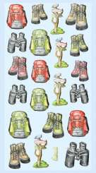 3451244 Softy-Sticker Wandern 