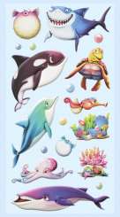 3451251 Softy-Sticker Meerestiere 