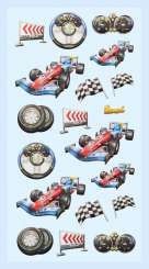 3451258 Softy-Sticker Rennwagen 