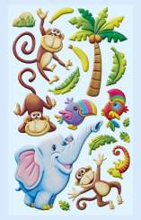 3451262 Softy-Sticker Lustige Tiere II 