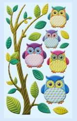 3451264 Softy-Sticker Eulen V 