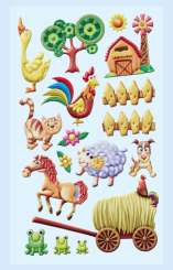 3451271 Softy-Sticker Farm 