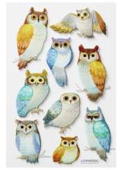 3451379 Sticker-Eulen III 