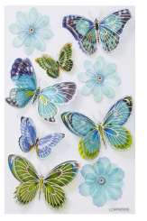 3451396 Sticker Schmetterling V 